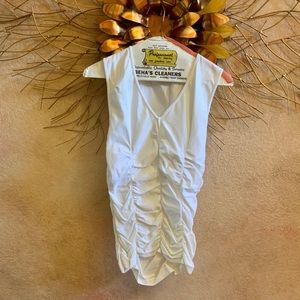 SOLD Merona size M sleeveless white top